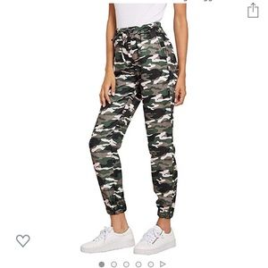 Cute camo joggers